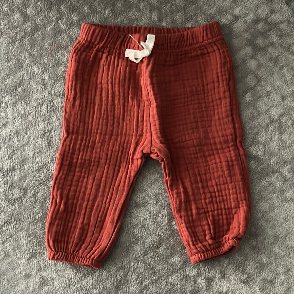 Baby Charlotte &Star jogger pants girls 0-3 months never wore them washed only